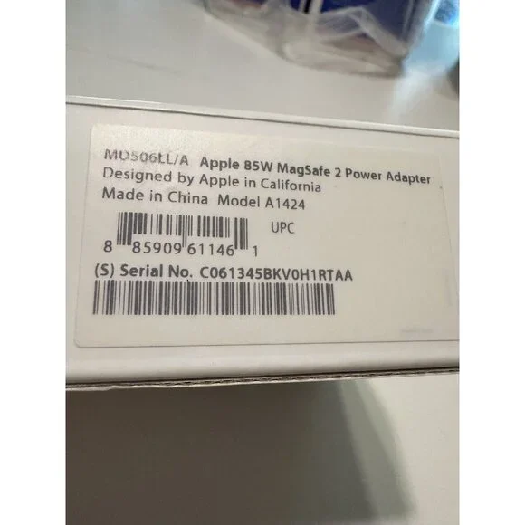 Apple MagSafe 2 85W Power Adapter (MD506LL/A)  Open Box - Picture 4 of 5
